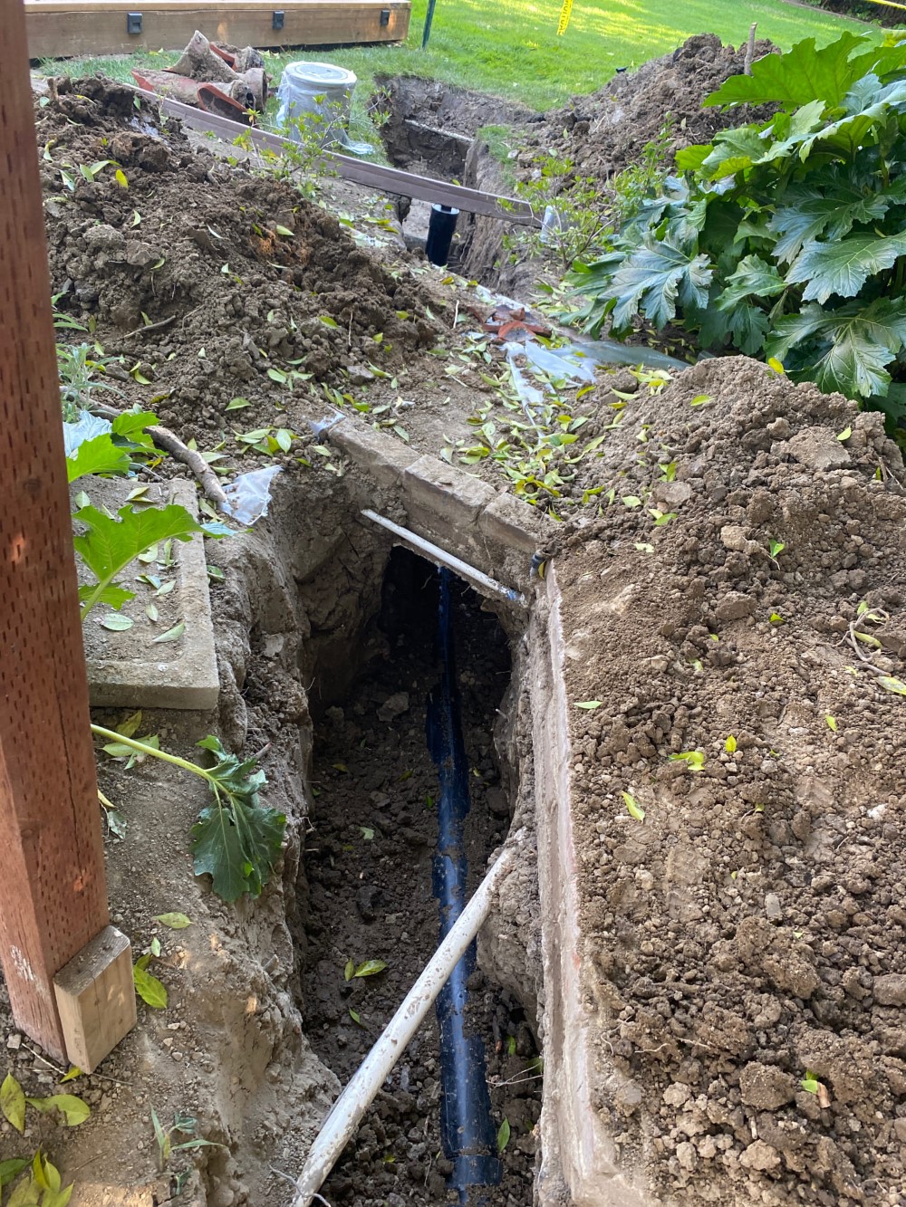 Broken Sewer Line in Tracy, CA